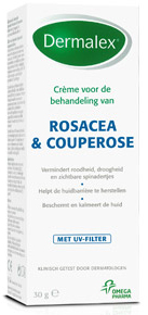 Dermalex Crème voor de behandeling van Rosacea & Couperose